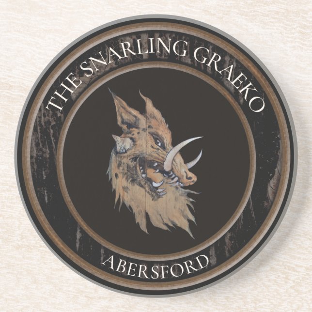Dessous de verre Sandstone Snarling Graeko (Devant)