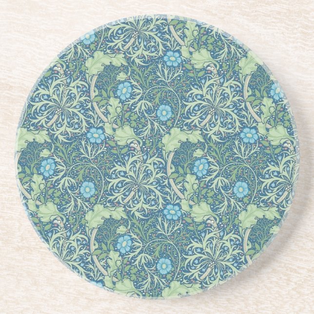 DESSOUS DE VERRE SANDSTONE : WILLIAM MORRIS : ALGU (Devant)