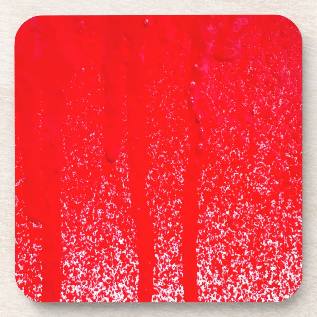 Dessous-de-verre sang coulant (Devant)