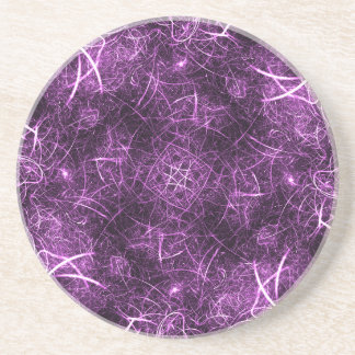 Dessous de verre Sangria/Violet Fractal_Sandstone