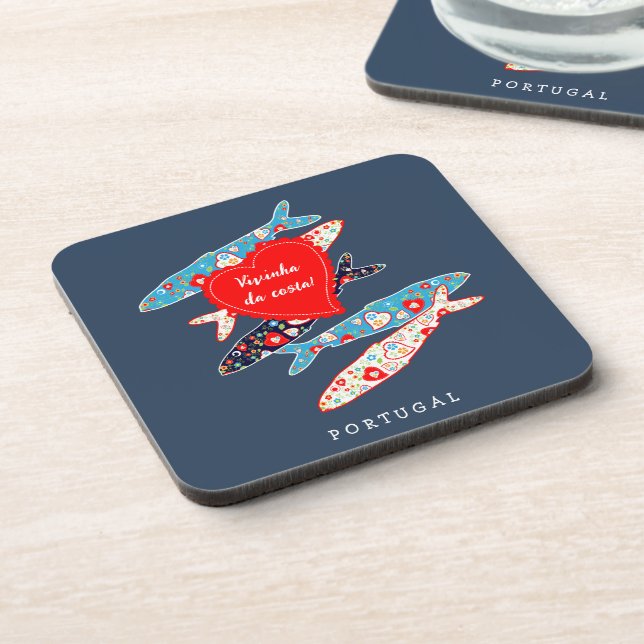 Dessous-de-verre Sardines portugaises (Côté gauche)
