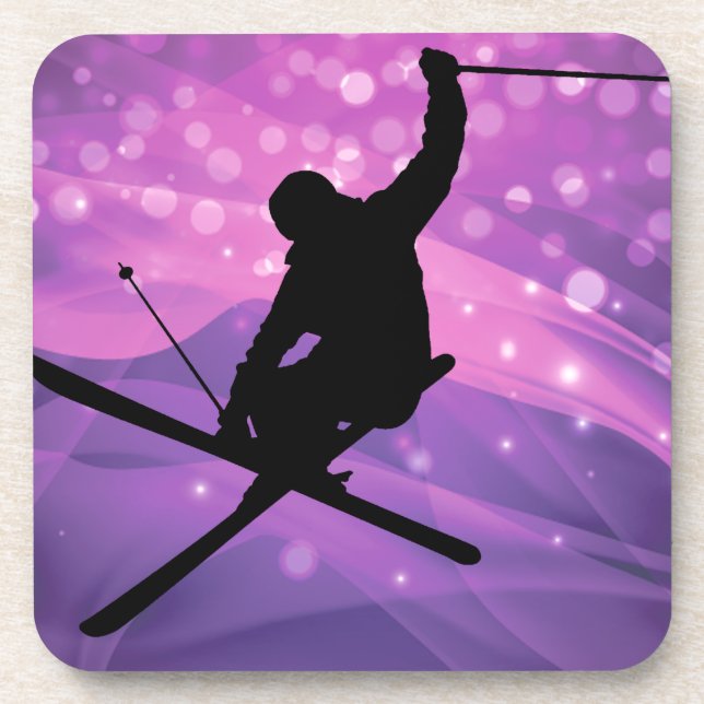 Dessous-de-verre Saut de ski (Devant)