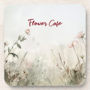Dessous-de-verre Scène rêvée de fleurs de printemps