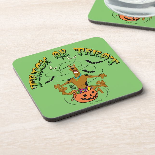 Dessous-de-verre Scooby-Doo | Trick of Treat (Côté gauche)
