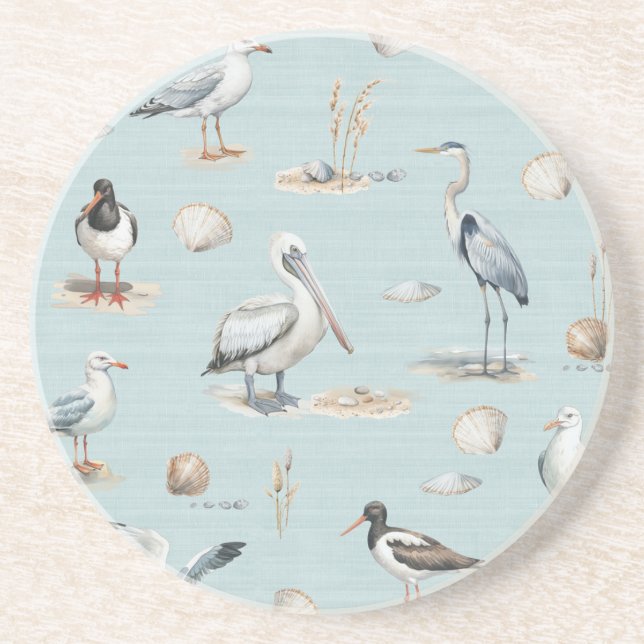 Dessous de verre Sea Birds (Devant)