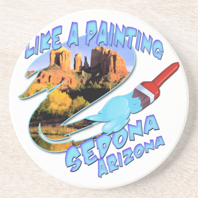 Dessous de verre Sedona Arizona (Devant)