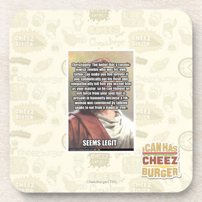 Dessous-de-verre Semble la pièce de théâtre (Devant)