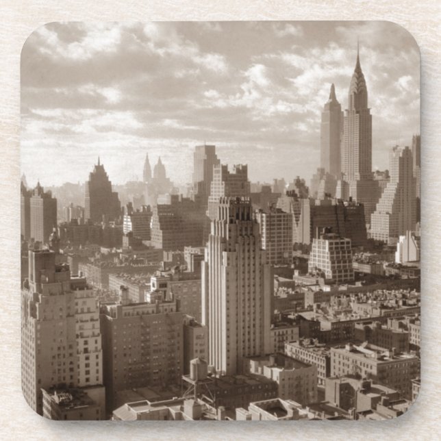 Dessous-de-verre Sepia New York (Devant)