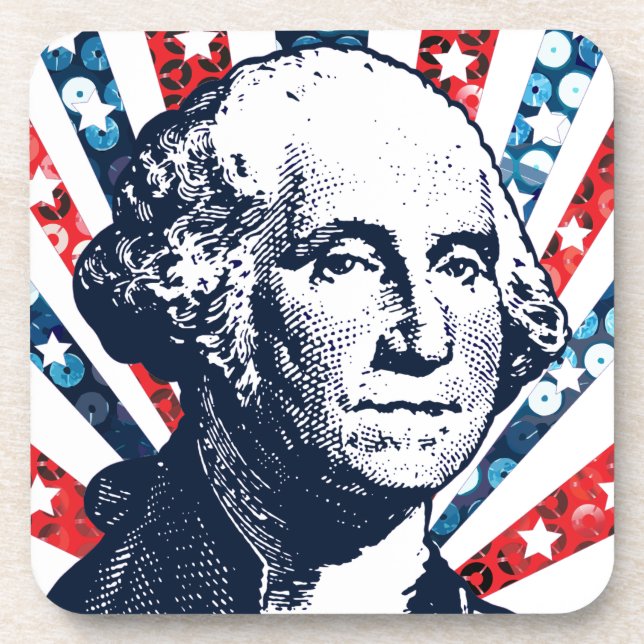 Dessous-de-verre séquin george washington (Devant)