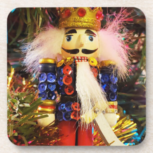 Dessous-de-verre Sequin Nutcracker soldat ornement de Noël
