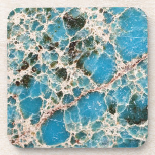 Dessous-de-verre Série Gemstone - Mosaïque Turquoise