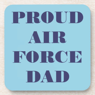 Dessous de verre Set Fiers Air Force Papa