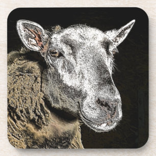 DESSOUS-DE-VERRE SHEEP