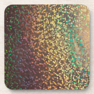 Dessous-de-verre Shiny, confetti, multicolore