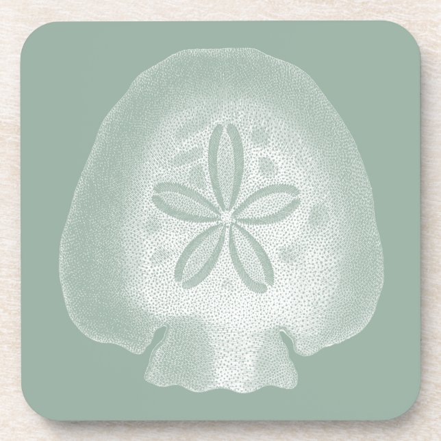 Dessous-de-verre Silhouette Dollar De Sable (Devant)