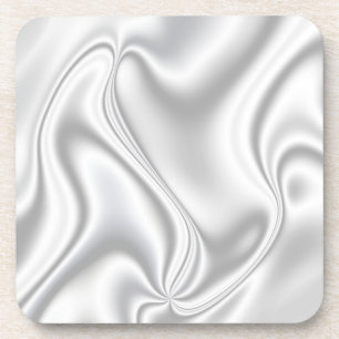 Dessous-de-verre Silver Satin