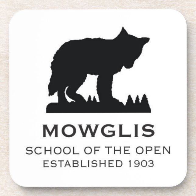 Dessous de verre simples de Mowglis (Devant)