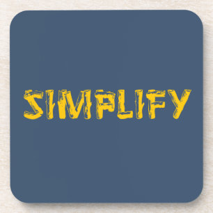 Dessous-de-verre Simplifier