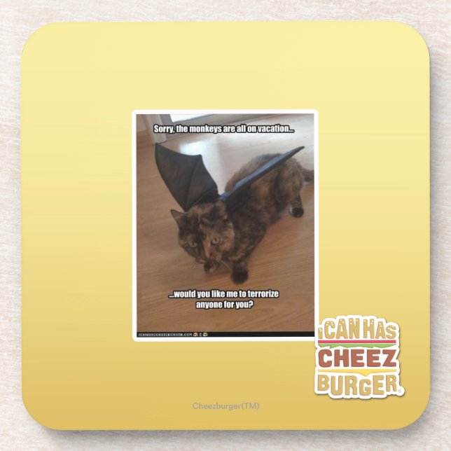 Dessous-de-verre Singes des vacances (Devant)