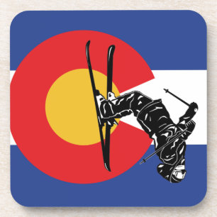 Dessous-de-verre Ski du Colorado