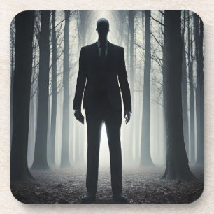 DESSOUS-DE-VERRE SLENDER MAN LEGEND DARK