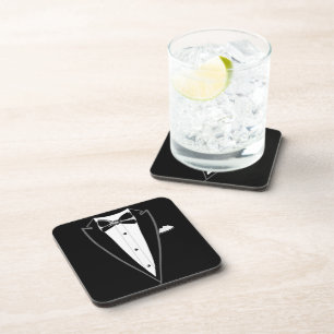 Dessous-de-verre Smoking Et Nœud Papillon