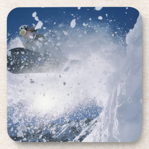Dessous-de-verre Snowboard au Snowbird Resort, Wasatch