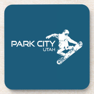 Dessous-de-verre Snowboardeur Park City Utah