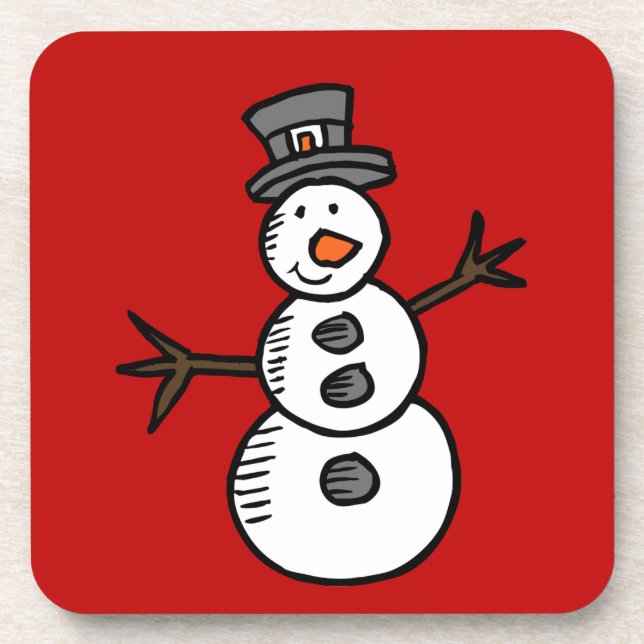 Dessous-de-verre Snowman (Devant)