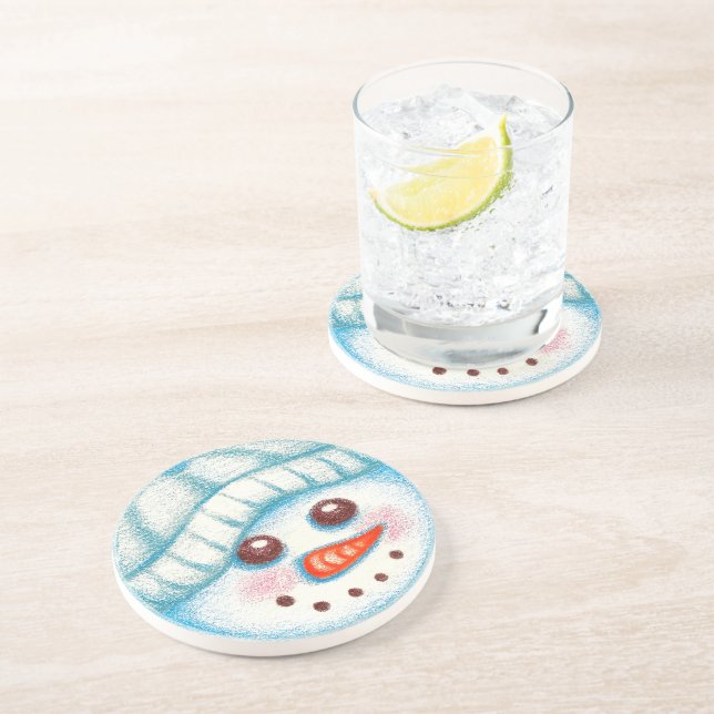 Dessous de verre Snowman (Côté)