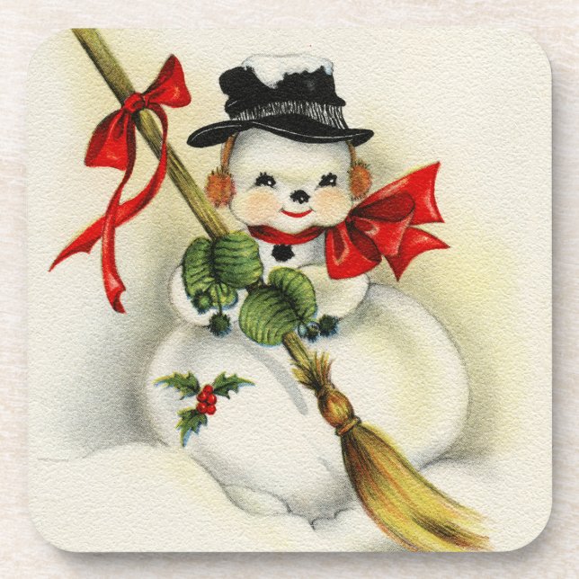 Dessous-de-verre Snowman 001 (Devant)