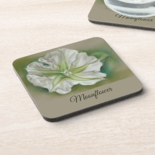 Dessous-de-verre Soirée Moonflower Pastel Art