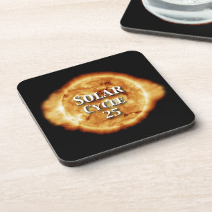 Dessous-de-verre Solaire Cycle 25 Soleil actif