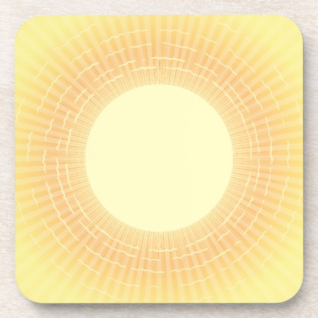 Dessous-de-verre Soleil (Devant)