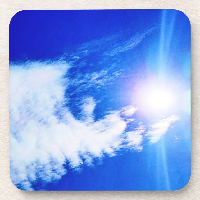 Dessous-de-verre Soleil Et Nuages À Ottawa Sky. Commandez dès maint (Devant)