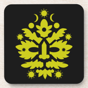 Dessous-de-verre solstice d'été agréable Mi-été