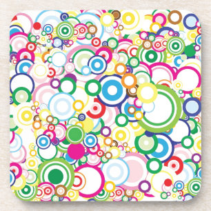 Dessous-de-verre Sort de cercles vifs