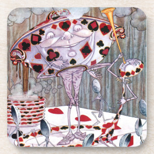 Dessous-de-verre Soupe, belle soupe d'Alice au pays des merveilles