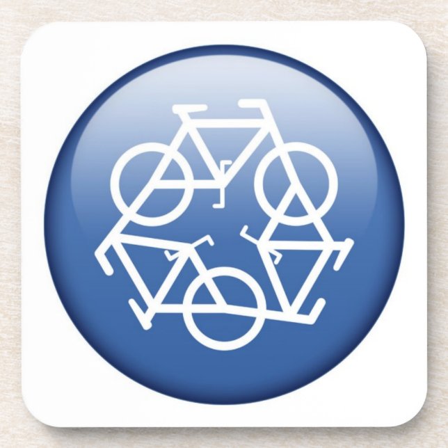 Dessous-de-verre Sous-verres en liège Re-Cycle (Devant)