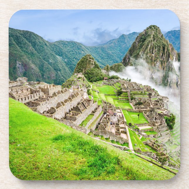 Dessous-de-verre Sous-verres en plastique dur avec dos en liège - l (Devant)