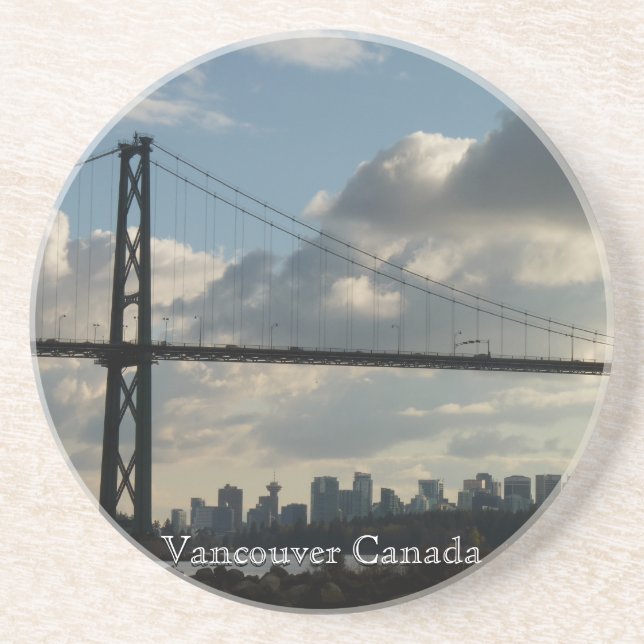 Dessous de verre Souvenir de Vancouver Lions Gate  (Devant)