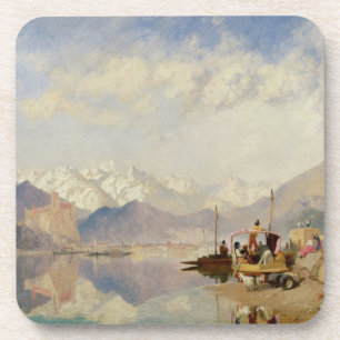 Dessous-de-verre Souvenirs du Lago Maggiore, jour du marché à