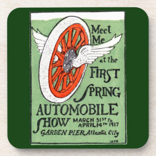Dessous-de-verre Spectacle automobile du New Jersey Spring 1917