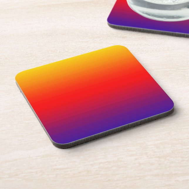 Dessous-de-verre Spectre des couleurs horizontales -1 (Côté gauche)