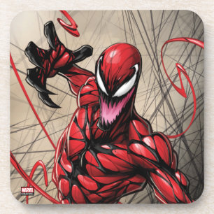 Dessous-de-verre Spider-Man   Carnage en avant