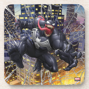 Dessous-de-verre Spider-Man   Venom en avant