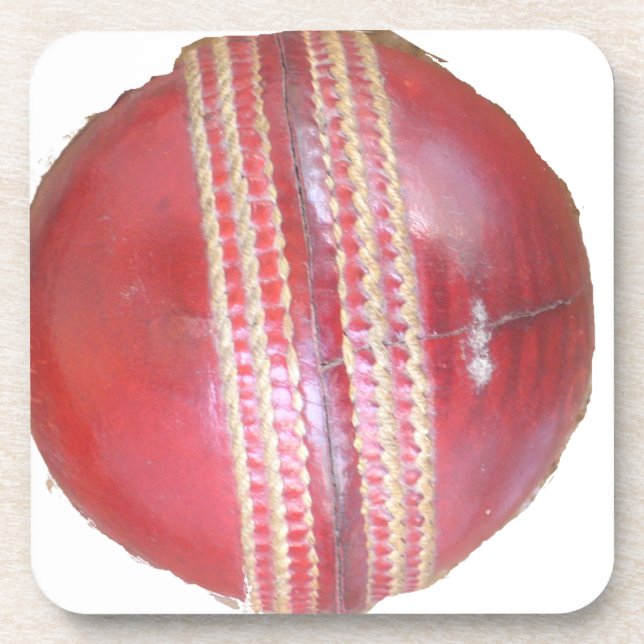Dessous-de-verre Spin Master's Sphere : Une balle de cricket à gauc (Devant)