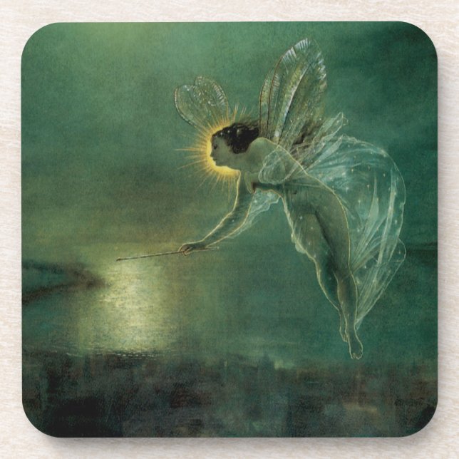 Dessous-de-verre Spirit of the Night par Grimshaw, Fée victorienne (Devant)