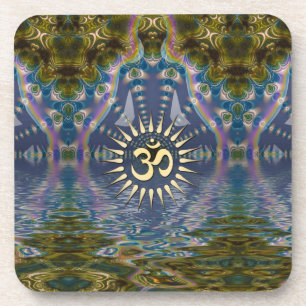 Dessous de verre spirituels de boissons de l'art