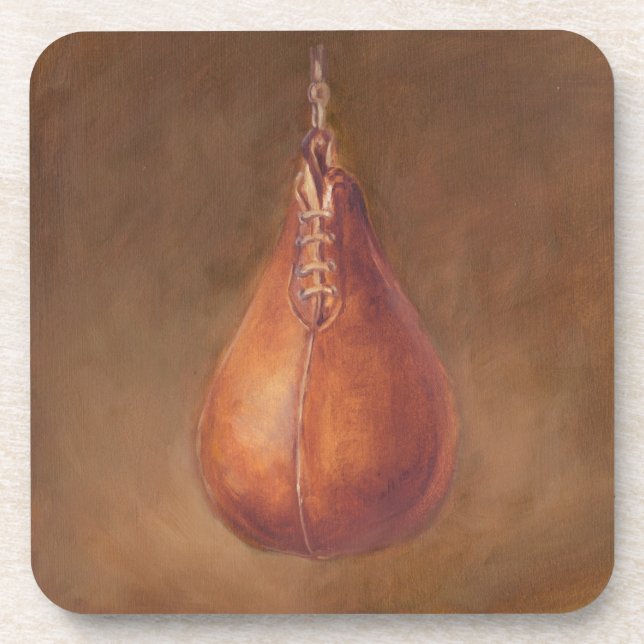 Dessous-de-verre Sport rustique | Boxe (Devant)
